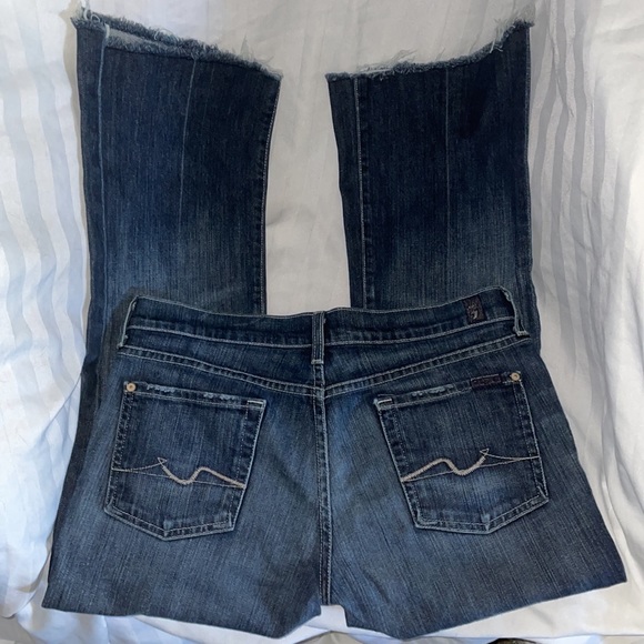 7 For All Mankind Rough Cut /Bootcut - Picture 4 of 16